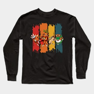 justice league food Long Sleeve T-Shirt